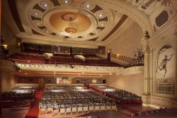 View of The Cabot Theatre from stage