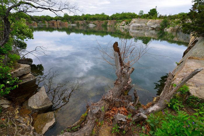 Quarry at Halibut Point in Rockport, Massachusetts 